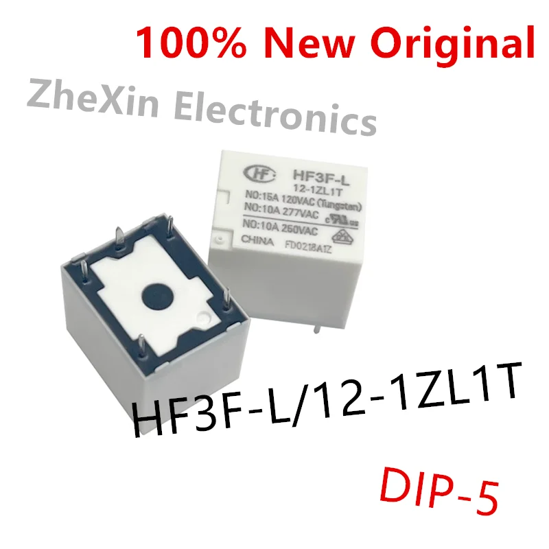 10PCS/Lot  HF3F-L/12-1ZL1T 、HF3F-L/24-1ZL1T 、HF3F-L/5-1ZL1T  New original magnetic holding relay  HF3F-L-5-1ZL1T、HF3F-L-12-1ZL1T