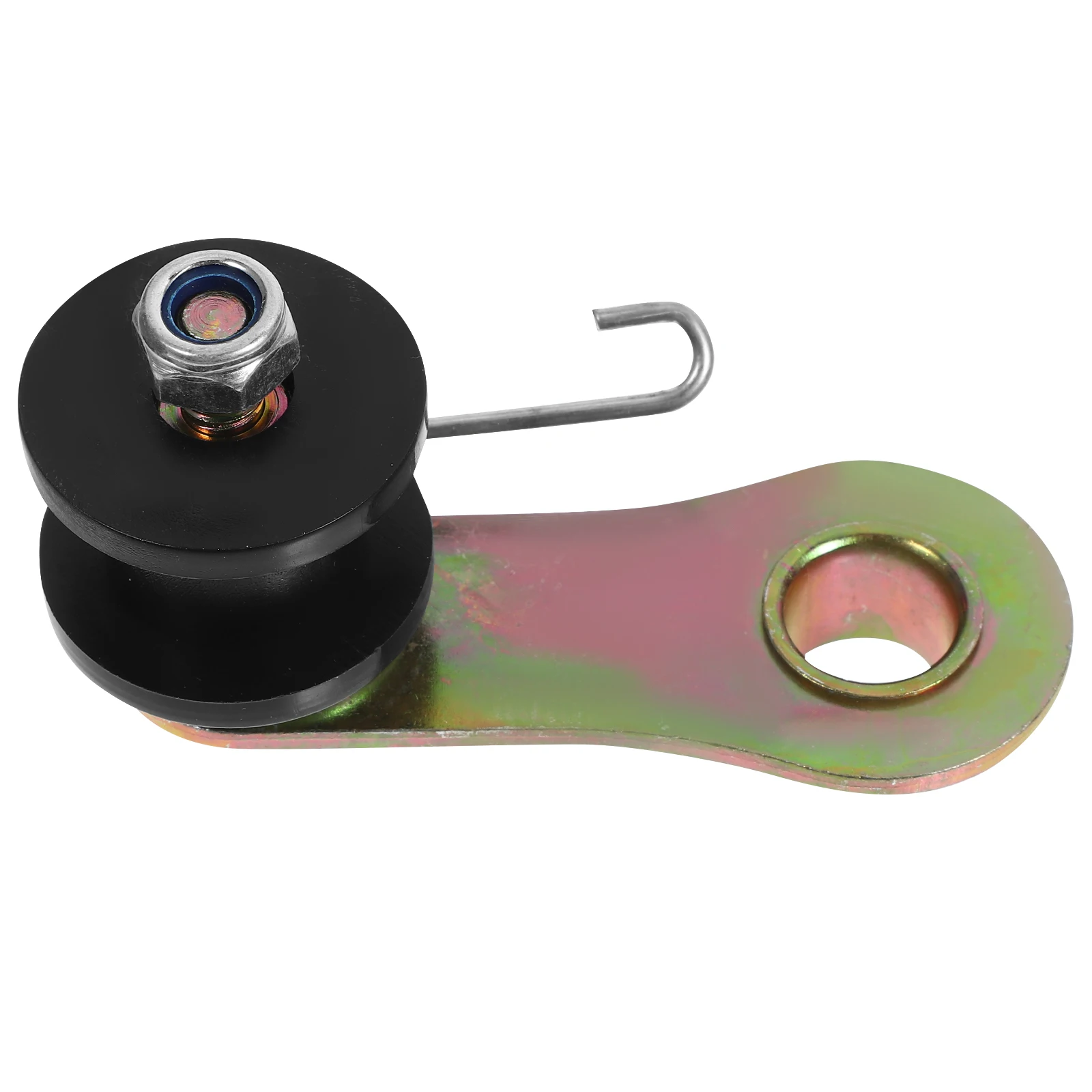 

Chain Tensioner Guide Assembly Black Adjustable Roller Kit for Motorcycle Parts Off Road Vehicles Durability Safety Easy