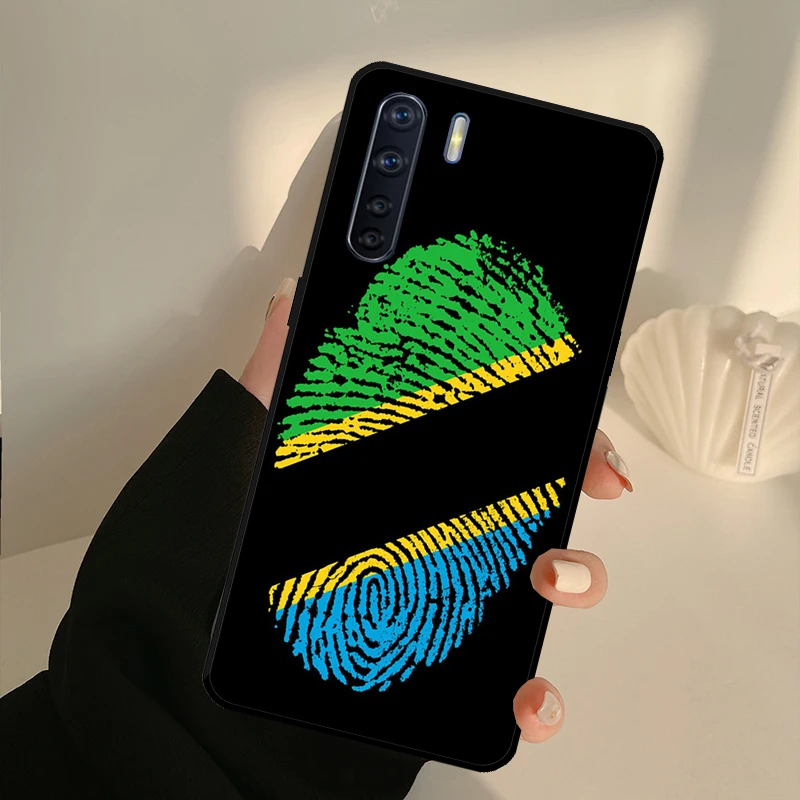 Tanzania National Flag Case For OPPO A17 A57 A77 A16 A76 A96 A52 A72 A15 A5 A9 A31 A53 S A54 A74 A94 A93 A78 Cover