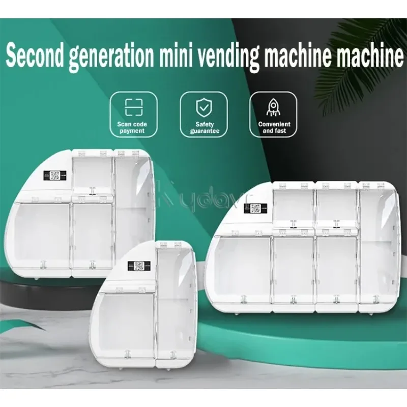for Custom Outdoor Mini Automatic Vending Machine QR Code Scan Retail Dispenser for Condoms Cosmetics Instant Noodles Snacks