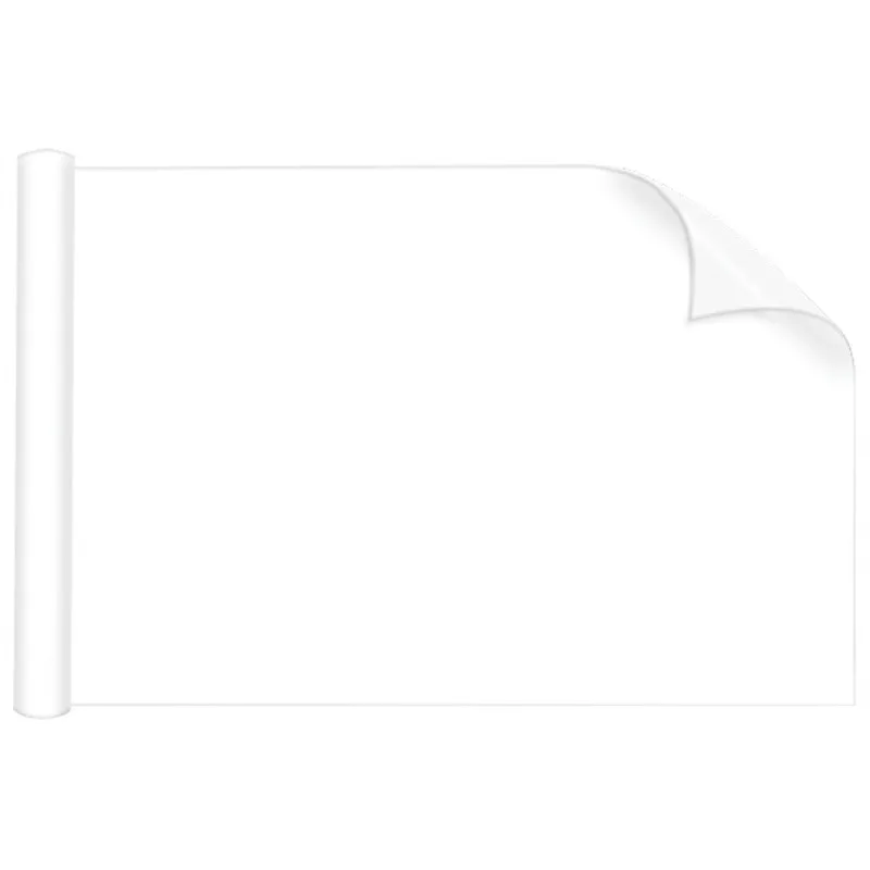 接着剤なしの静電気吸着、持ち運びが簡単、消去可能、損傷しない壁用ホワイトボードステッカー