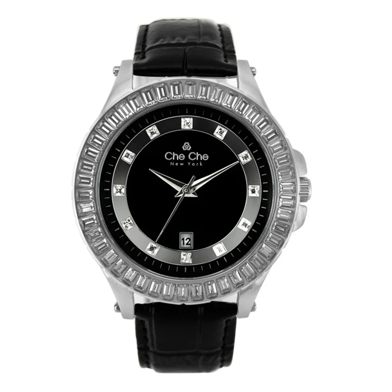 

Che Che Fashion Wristwatch Quartz Women Clock Bracelet Lady Diamond Watch Branded Ladies Wrist Casual Leather Watch CC026