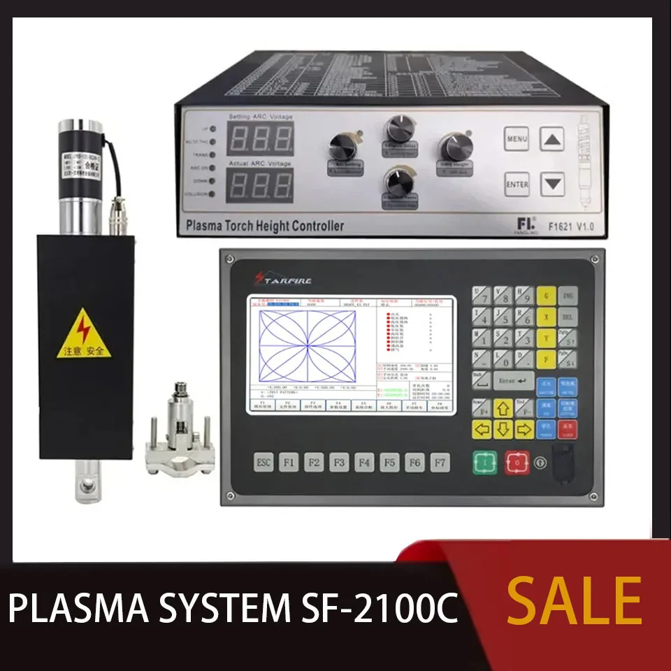 

Sf-2100c Ion Flame Cutting Machine Operating System Cnc 2-axis Plasma Controller Kit F1621 jykb-100 Lifting Body 24vdc-t3