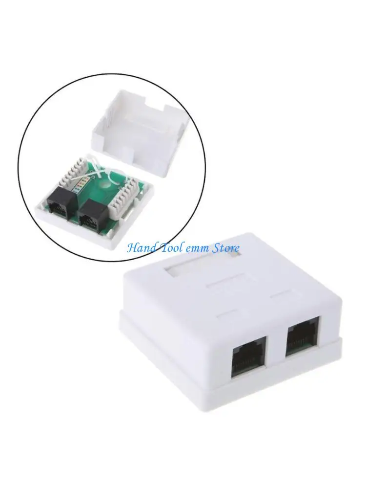 H37F CAT5e Module Information Socket RJ45 Connector Keystone Wall Plate