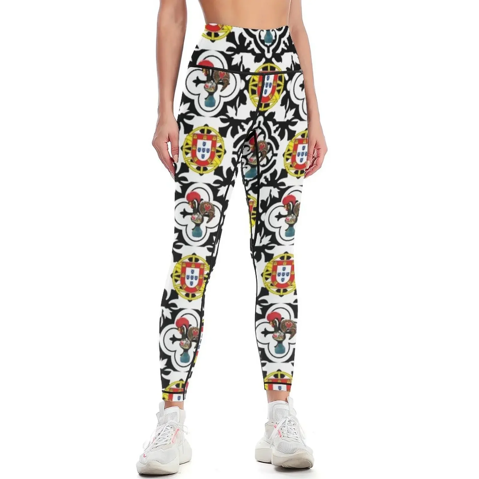 

Galo de Barcelos, Portugal Leggings push up tights for sports for gym sporty woman gym Fitness woman Womens Leggings