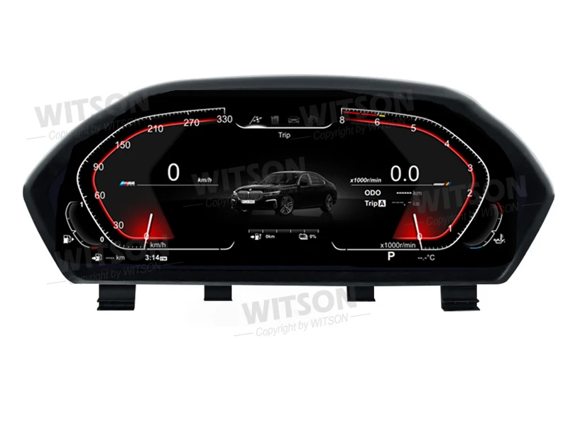 WITSON 12.3\'\' Digital Speedometer For BMW Series 3 F30 F31 F35 GT Series 4 F34 F32 F33 F36 2013 LCD Dashboard Instrument Cluster