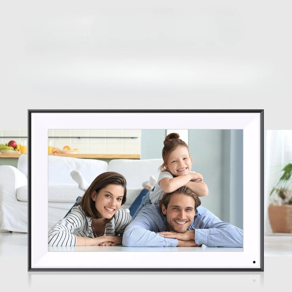 Digital Photo Frame Intelligent Digital Photo Frame - IPS Touch Screen, Automatic Rotation, Slides, Free Cloud Storage