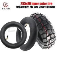 255x80 Tire TUOVT Inner Tube Outer Tyre for Kugoo M4 Pro Quick 3 Zero 10X Inokim OX Electric Scooter 10x2.50 inner tube