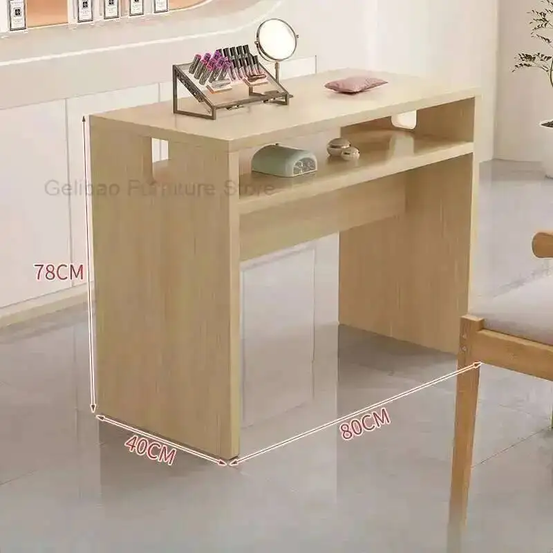 

Luxury Polish Cabinet Portable Nail Manicure Display Table Professional Chair Furniture Folding Full Beauty Salon Tables Chairs