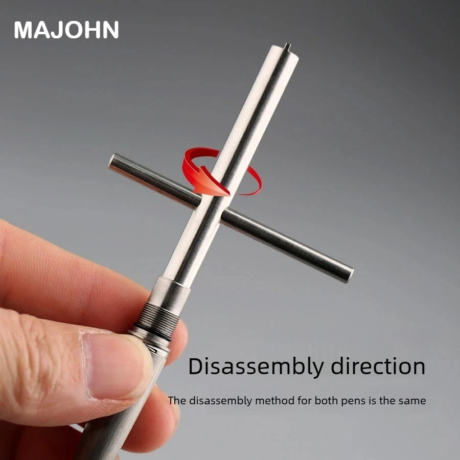 

Majohn Ti200 Fountain Pen Metal Disassembly Tool A1/A2/A3 Nib Unit Repair Assembly Cleaning Maintenance Nib Replacement