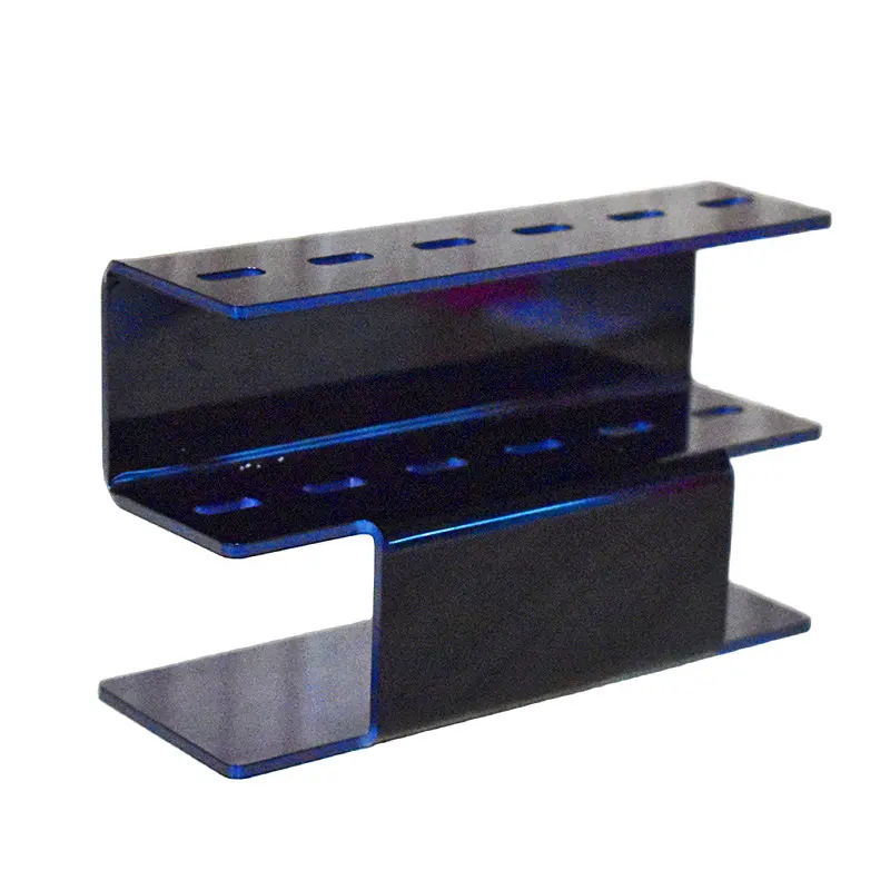 속눈썹 핀셋 보관 홀더 스탠드 6홀 편리한 핀셋 스탠드 선반 속눈썹 연장 타투 메이크업 도구 아크릴