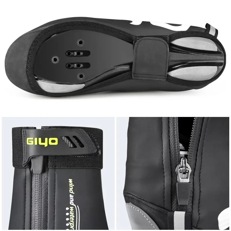 GIYO Waterproof Cycling Shoe Covers Women Men Shoes Cover MTB Road Bike Racing Overshoes Waterproof Shoe Covers Lock Protector