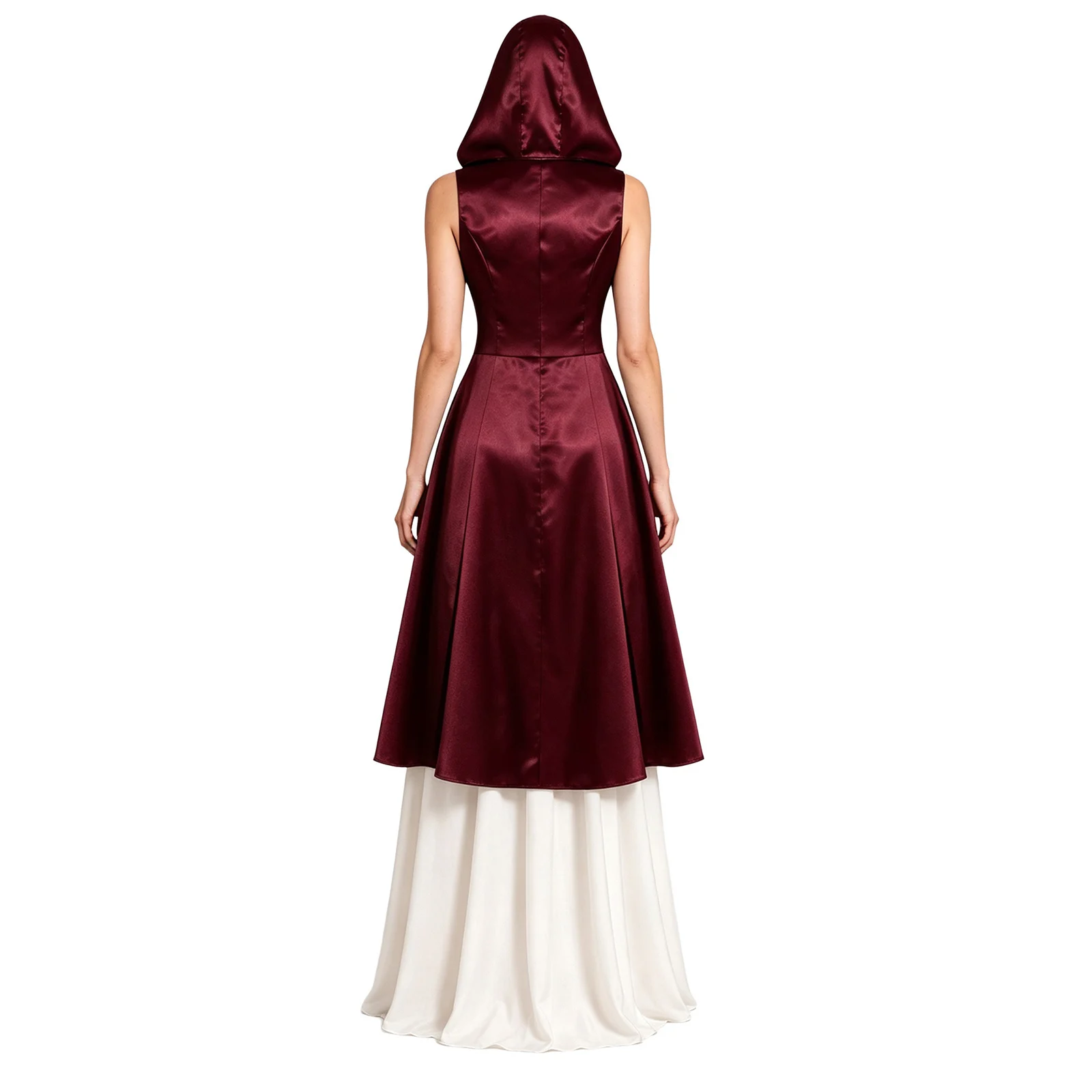 Robe Vampire Médiévale Fendue – photo 5