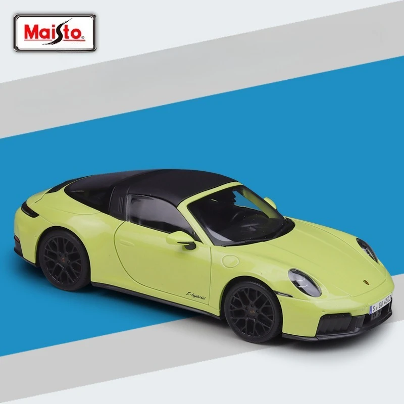 

Моделирование 1:18 Porsche 911 Targa 4 GTS (992.2) Литая под давлением модель автомобиля, литая под давлением миниатюрная Voiture, подарок бойфренду на день рождения