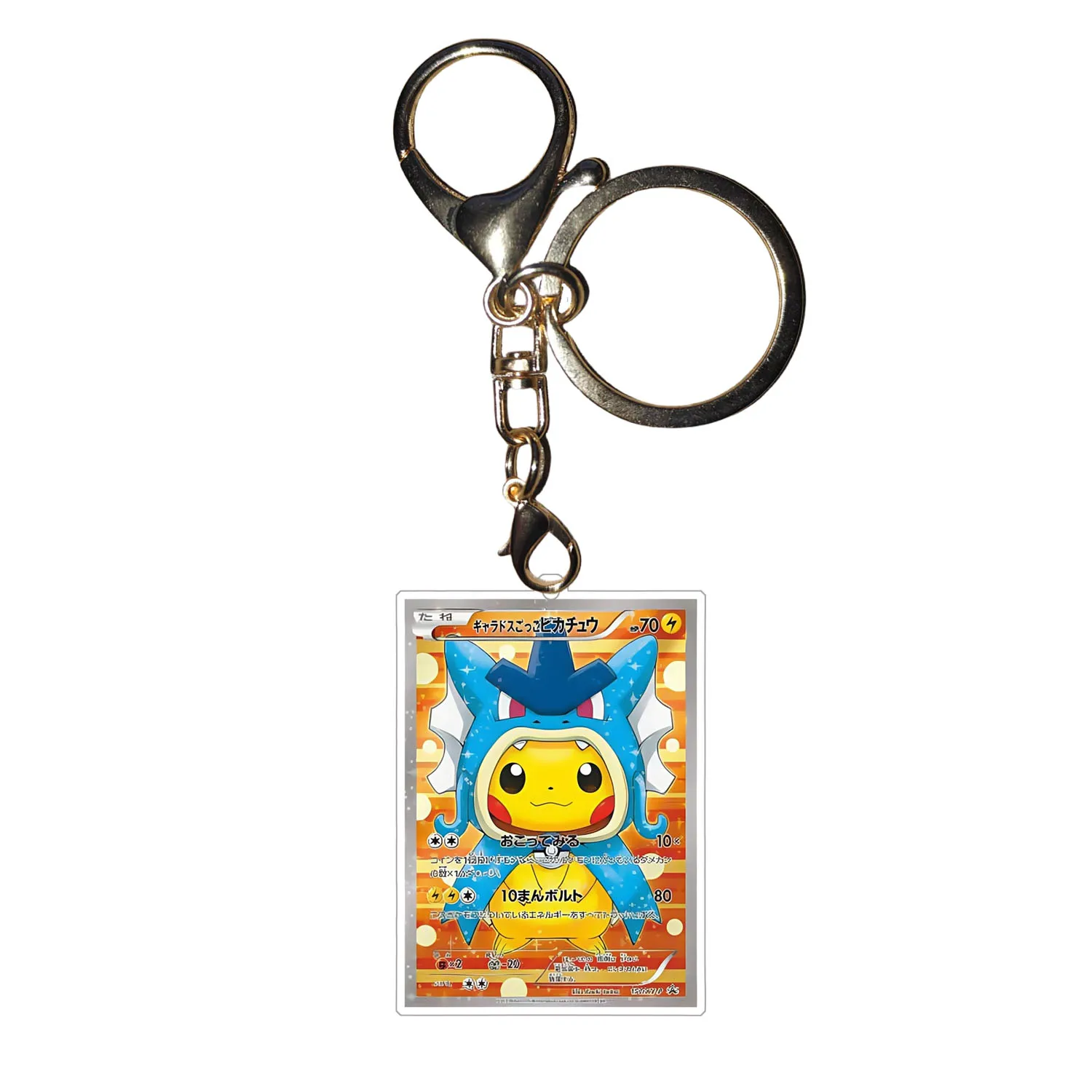 Llaveros de Pokémon Charizard Gyarados Ptcg, serie de travesti, figuras de juguete de acción acrílicas Diy, colgante de colección de juegos de Anime