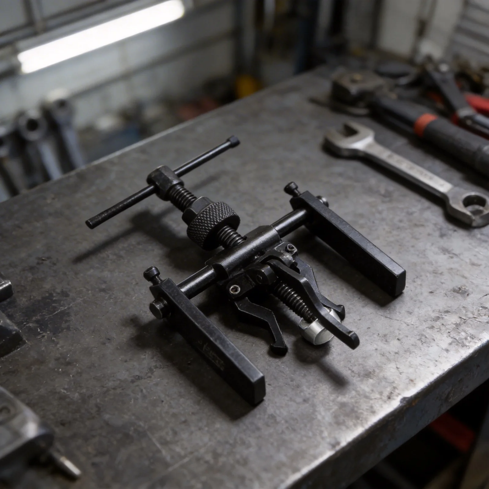 Inner Removal Tool Pilot Bearing Puller Forged And Heat-treated Steel Heavy-duty Jaws Reverse Pulling Capability