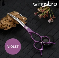 7Inch Professinal Dog Grooming Scissors Pet Curved Cut High-Grade Pet Cat Shears Special Designed Scissors For Pet