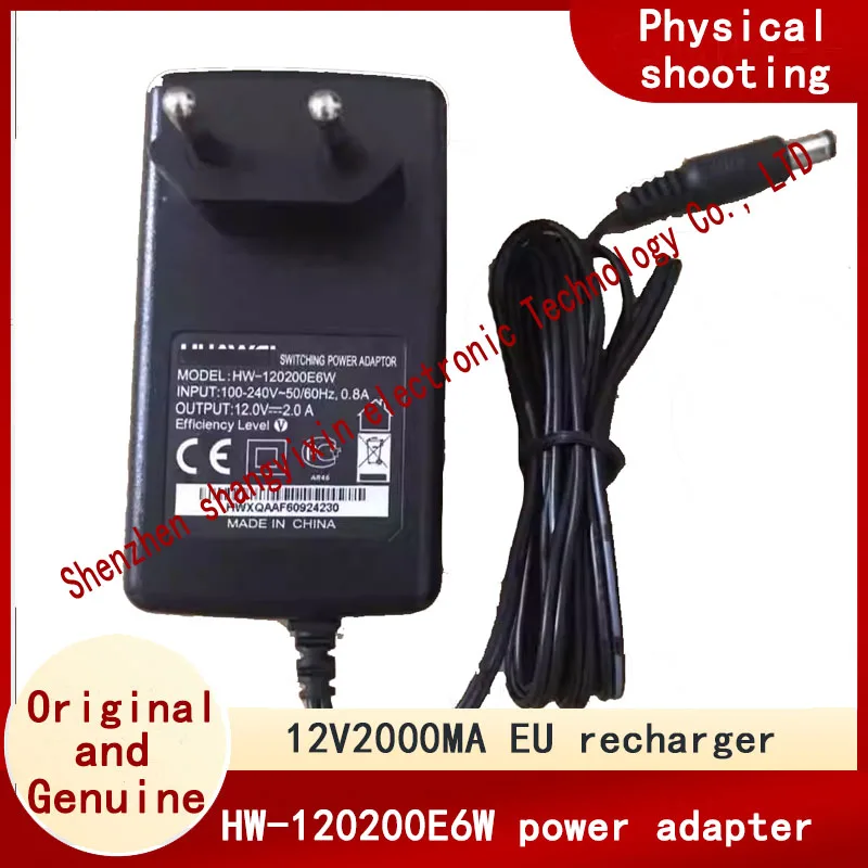 

Original HW-120200E6W European 12V2000MA surveillance camera Router Switch Power adapter 12V2A