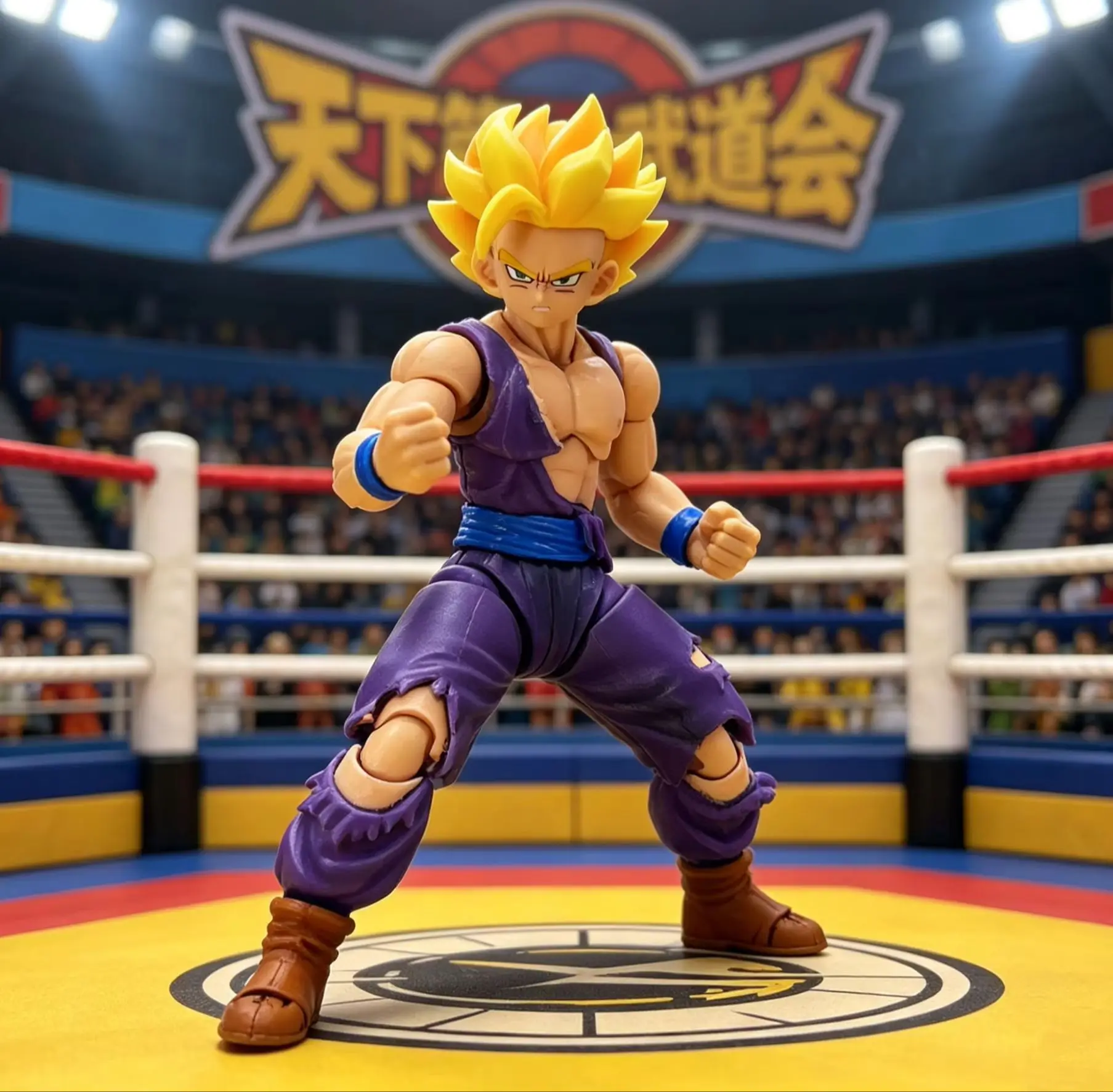 Artikulierte Gohan Dragon Ball Super Saiyan Puppe Geschenk-Ornament