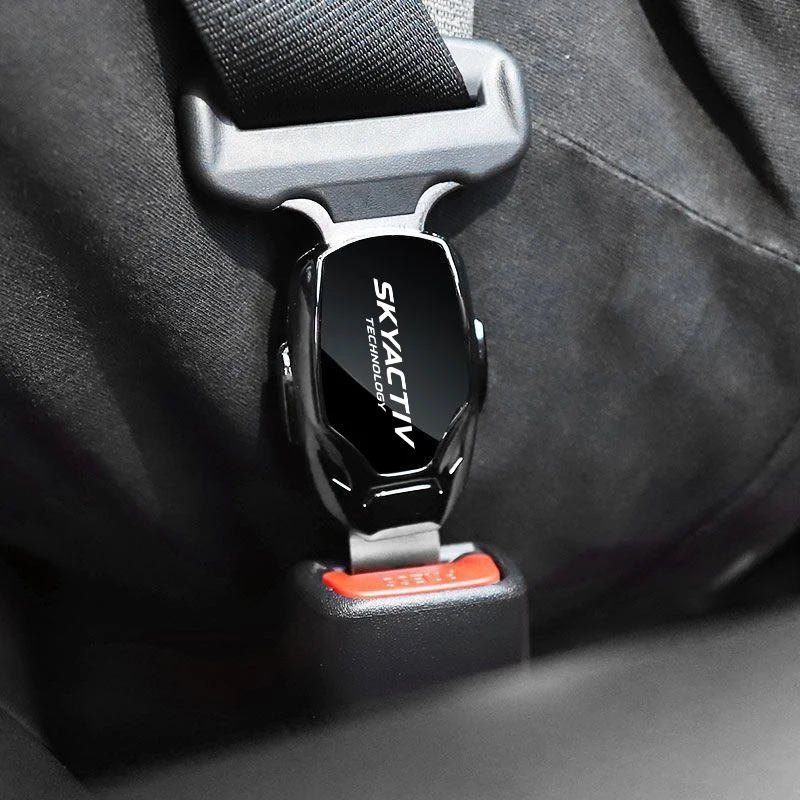 مقعد السيارة حزام كليب تمديد المكونات سلامة السيارة قفل مقعد مشبك لمازدا Skyactiv CX3 CX5 CX8 3 Axela 6 اكسسوارات #5