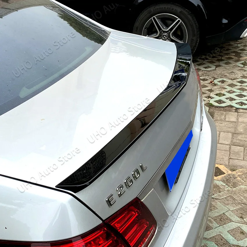 Rear Roof Sport Spoiler Wing For Mercedes Benz E CLASS W212 E200 220 250 300 320 350 E63 AMG Sedan 2008-2015 Tuning Accessories