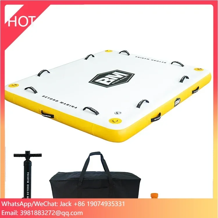 Top Quality Factory Inflatable Air Mattress Flexible Water Sport Inflatable Floating Dock