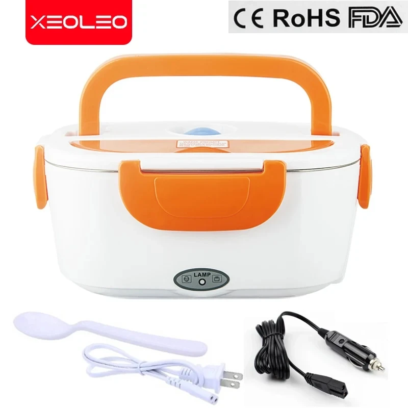 XEOLEO Portable electric lunch box 12v Mini bento è comodo da trasportare il pranzo al sacco con scatola termica