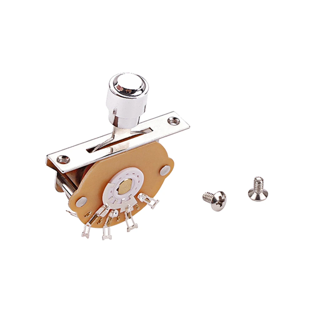 

Switch Cap Guitar Pickup Knob Chrome Selector Tip High Quality Switches Alloy Lever Way