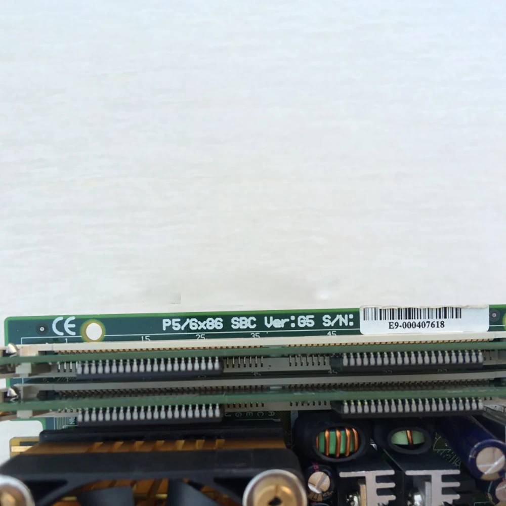 P5 6X86 SBC VER: G5 original industrial control computer motherboard
