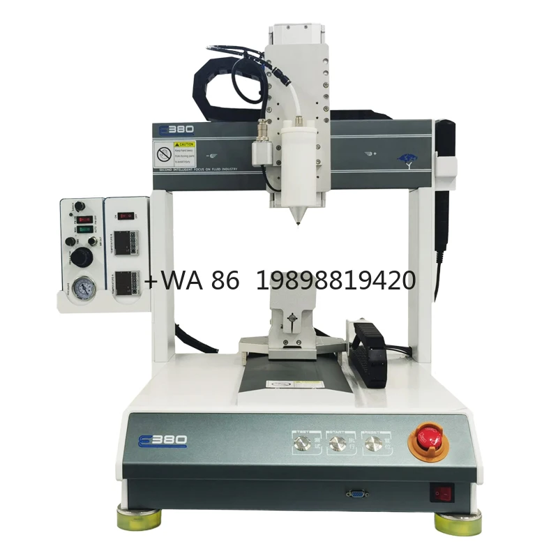 معدات الصناعة لتصنيع مصنع 3 محاور سطح المكتب سطح المكتب الساخن تذوب التلقائي آلة توزيع موزع الغراء باستخدام الحاسب الآلي