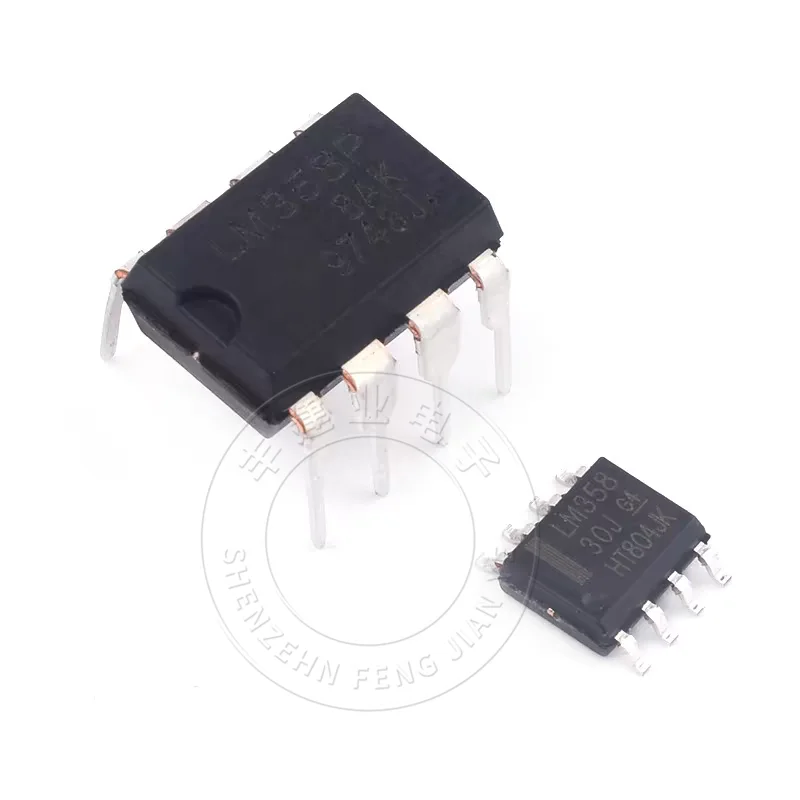 10-50PCS LM358 LM358P LM358DR LM358DT DIP-8 SOP-8 Dual operational amplifier chip