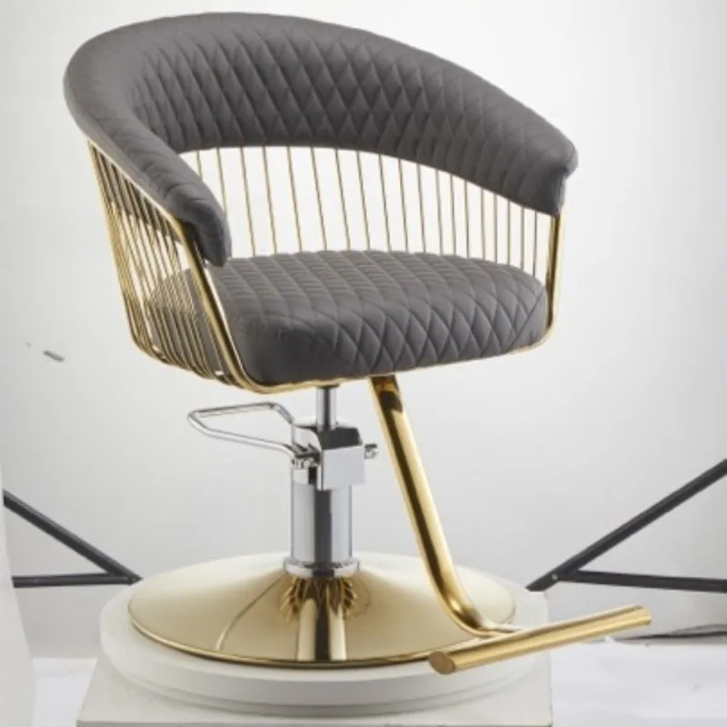 

Floor Fashionable Barber Chair Aesthetic Armchair Modern Barbershop Barber Chair Organizer Elegant Friseur Stuhle Furniture