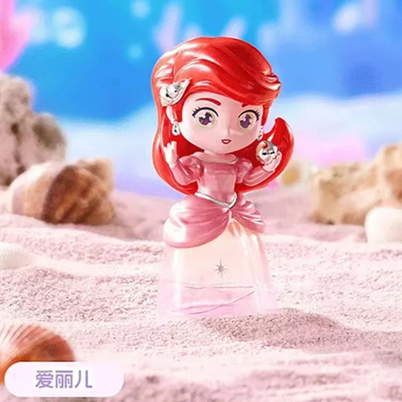 Boîte aveugle de la série Disney Princess Dream, boîte de rangement authentique, Elsa Ariel, cadeau pour filles, jouet de collection, pot de rangement pour figurines
