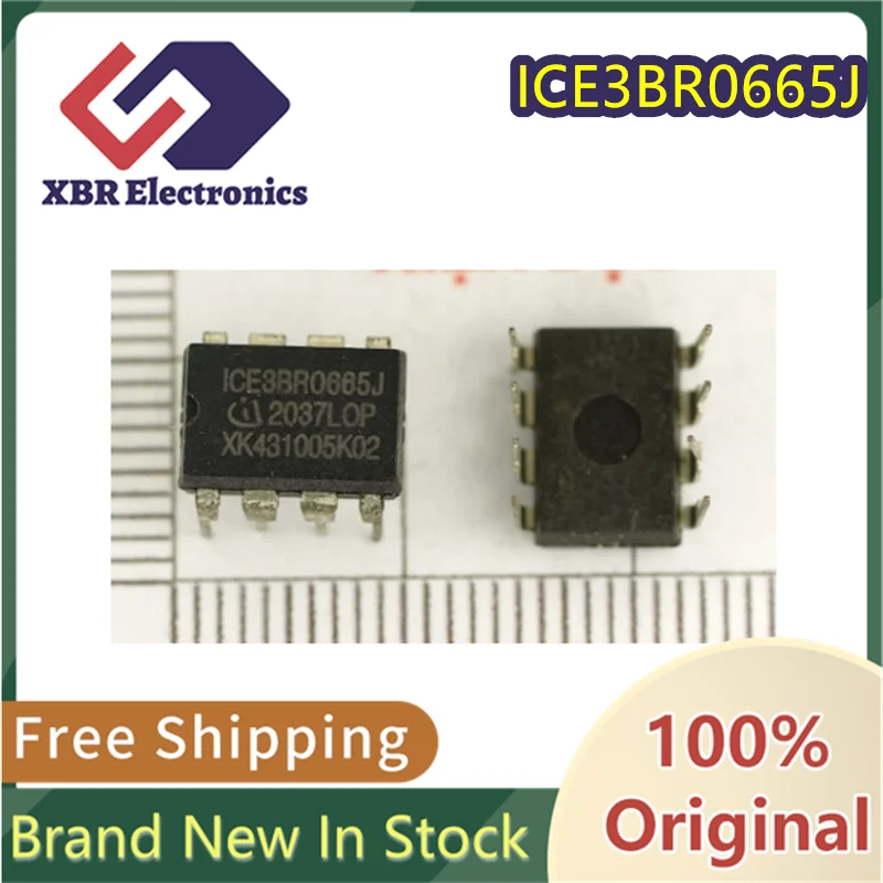 (10/50 Pieces) ICE3BR0665J ICE3BR0665 Direct Plug DIP-8 LCD Power Chip New Original Authentic
