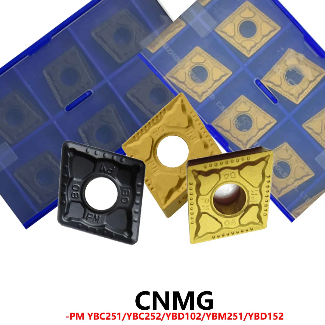 

CNMG090304 CNMG090308 CNMG120404 CNMG120408 CNMG120412 CNMG160608 CNMG160612 CNMG190608 YBC251 Оригинальные твердосплавные вставки Инструмент с ЧПУ