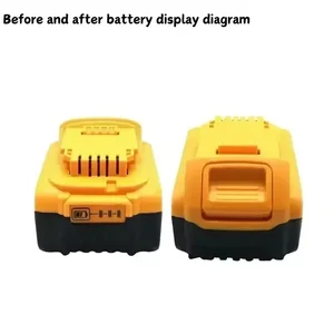 Novo 100% original 18000mah 20v para bateria de ferramenta elétrica dewalt dcb200 20v 18.0ah bateria dcb206 20v bateria dcb205 dcb200 11 principais vendas celular 18000mah - №8