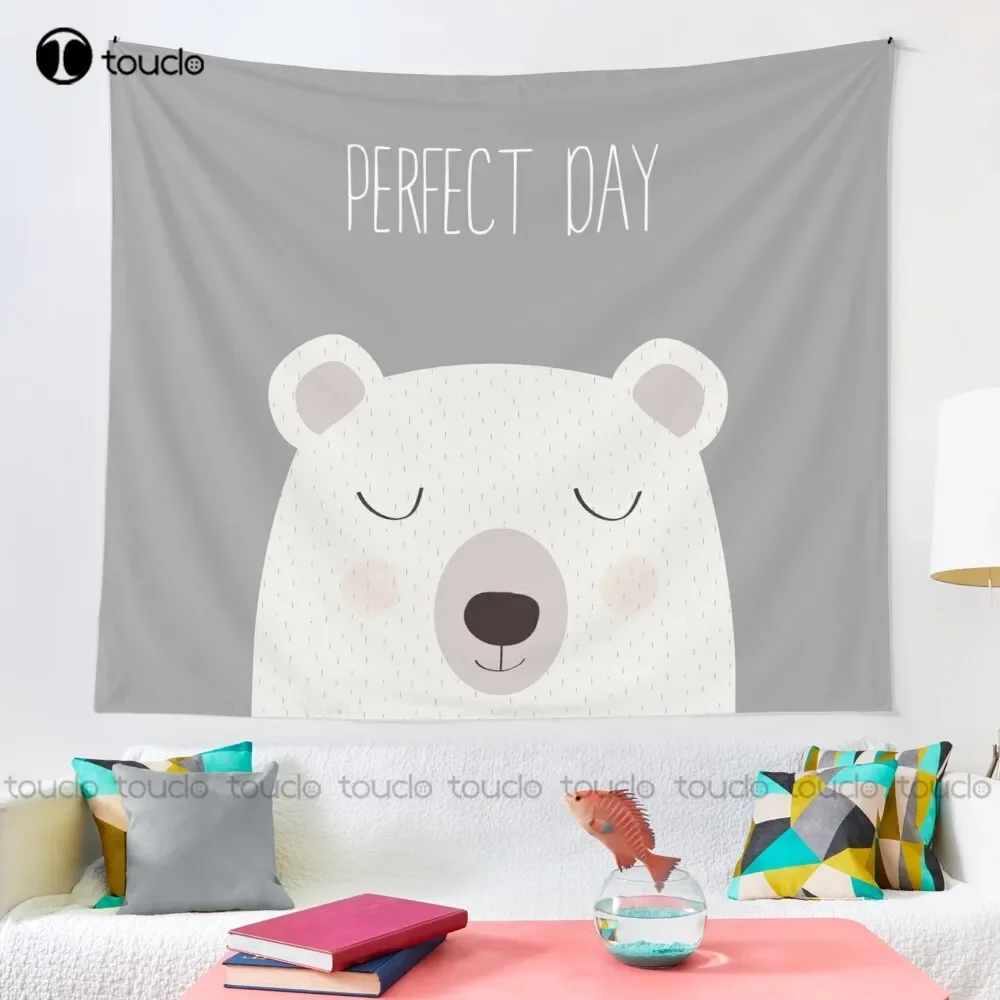 New Perfect Day Tapestry Wall Funny Tapestry Tapestry Wall Hanging For Living Room Bedroom Dorm Room Home Decor Background Wall