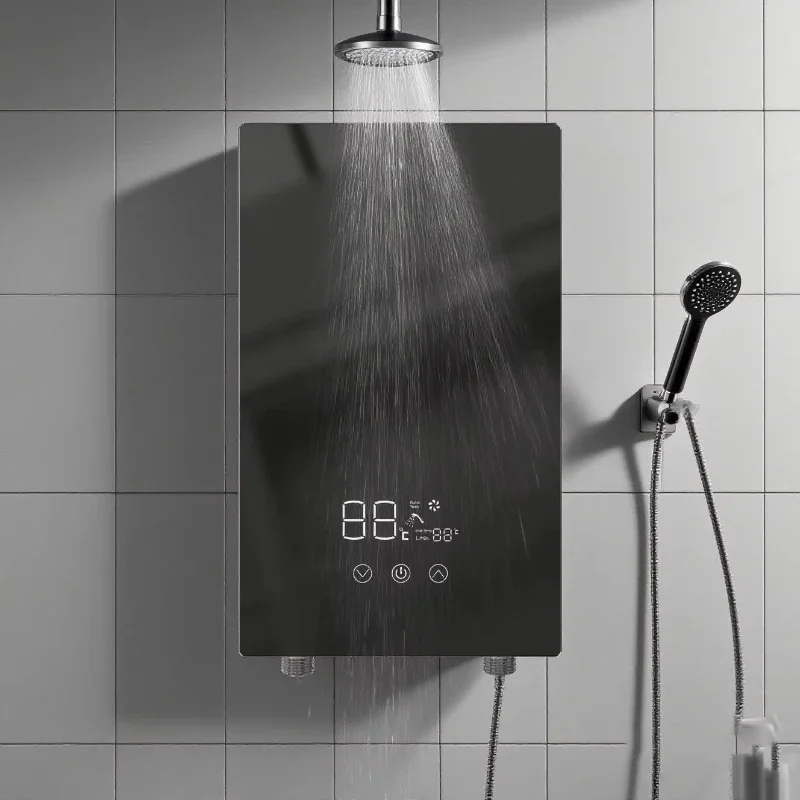 Hot multi-point tankless instant electric water heater for bathroom and kitchen