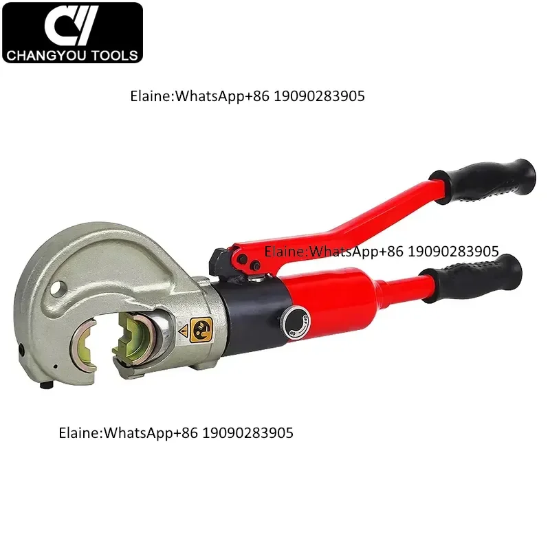 CYO-300C Hand Hydraulic Cable Lug Terminal Crimping Tool Steel Made Wire Crimper Safety Valve Standard AL CU Cable Lug Tool view 4