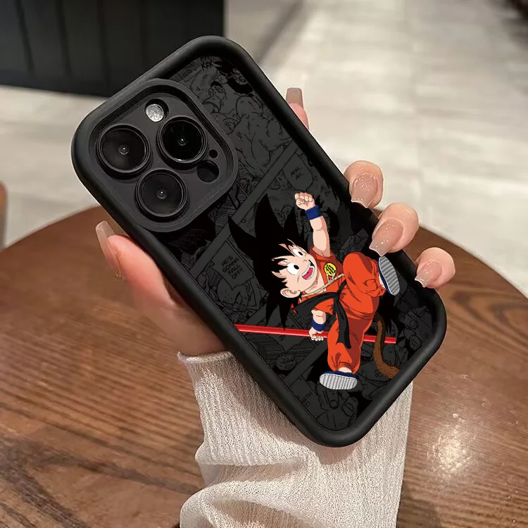 Anime son gokus Dragons balls Phone Case for Samsung S25 S24 S23 S22 S21 S20 Note 20 FE Plus Ultra 4G 5G Soft Silicone TPU Cover - náhled 5