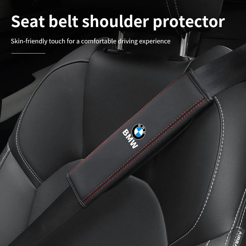 Car Accessories Seat Belt Cover Shoulder Protective Pad For BMW X1 X3 X4 X5 X6 X7 G20 G30 6GT F10 F30