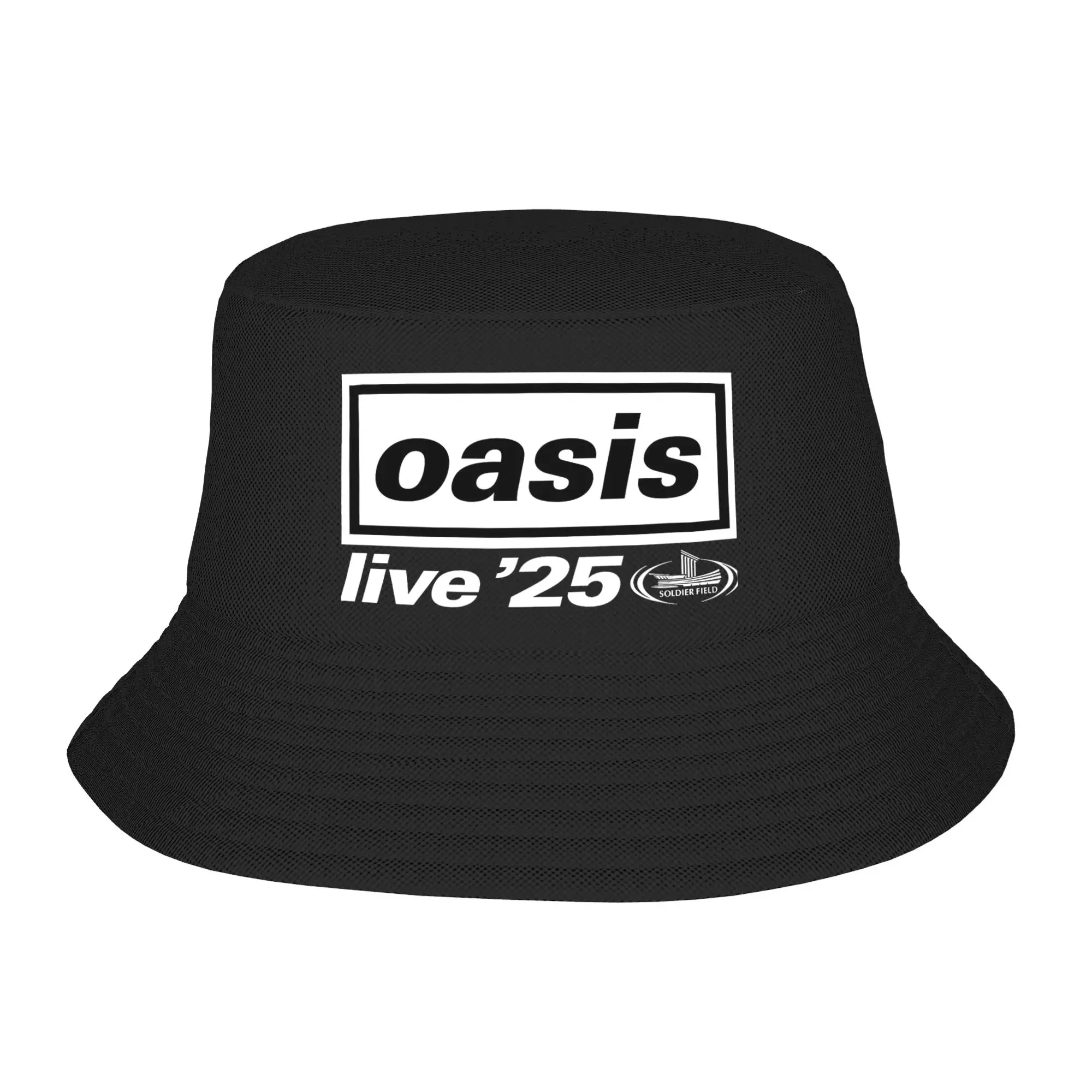 Girl Bucket Hat Soldier Chicago '25 O-Oasis Summer Beach Vacation Getaway Headwear Packable Vacation Fisherman Cap  Bob Hat Gift