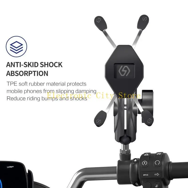 

Мотоцикл Шар для подставки для мобильного телефона с устойчивым к скольжению HO HU8D