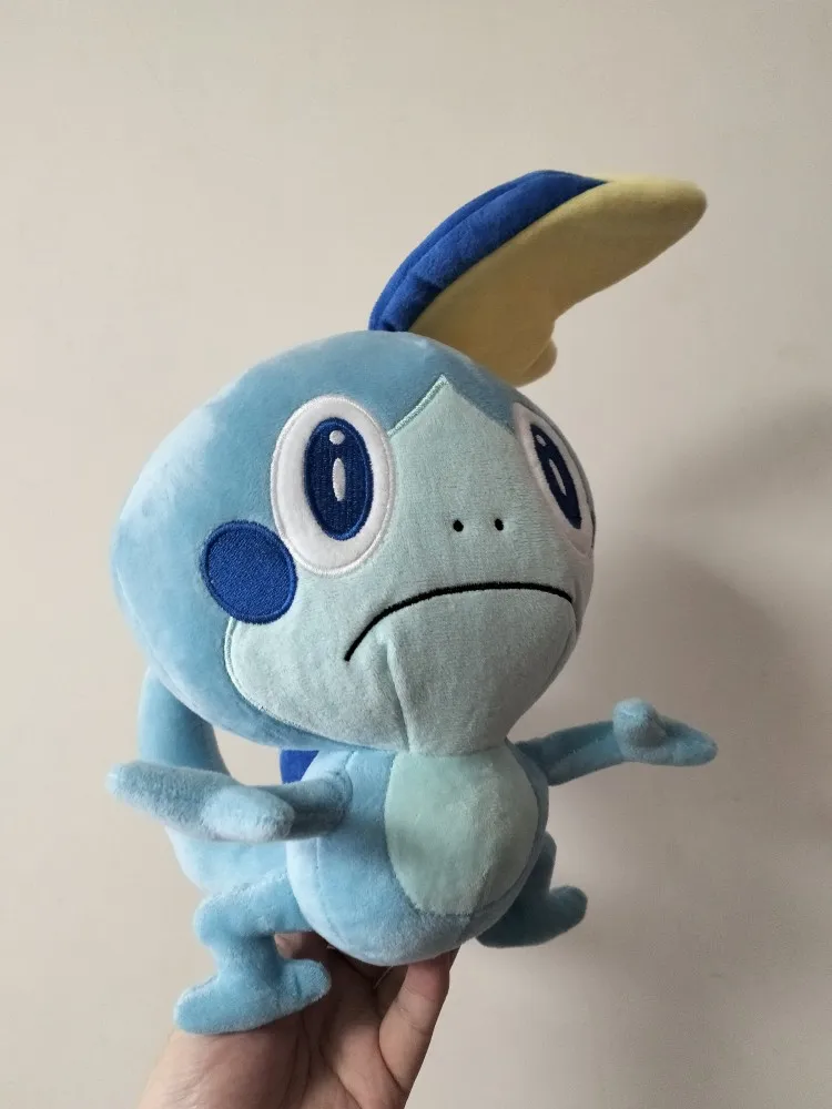 

Оригинальная 30 см синяя ящерица, плюшевая игрушка, милая мультяшная мягкая кукла, каваи, коллекционные предметы, подарок для фанатов, реквизит для косплея