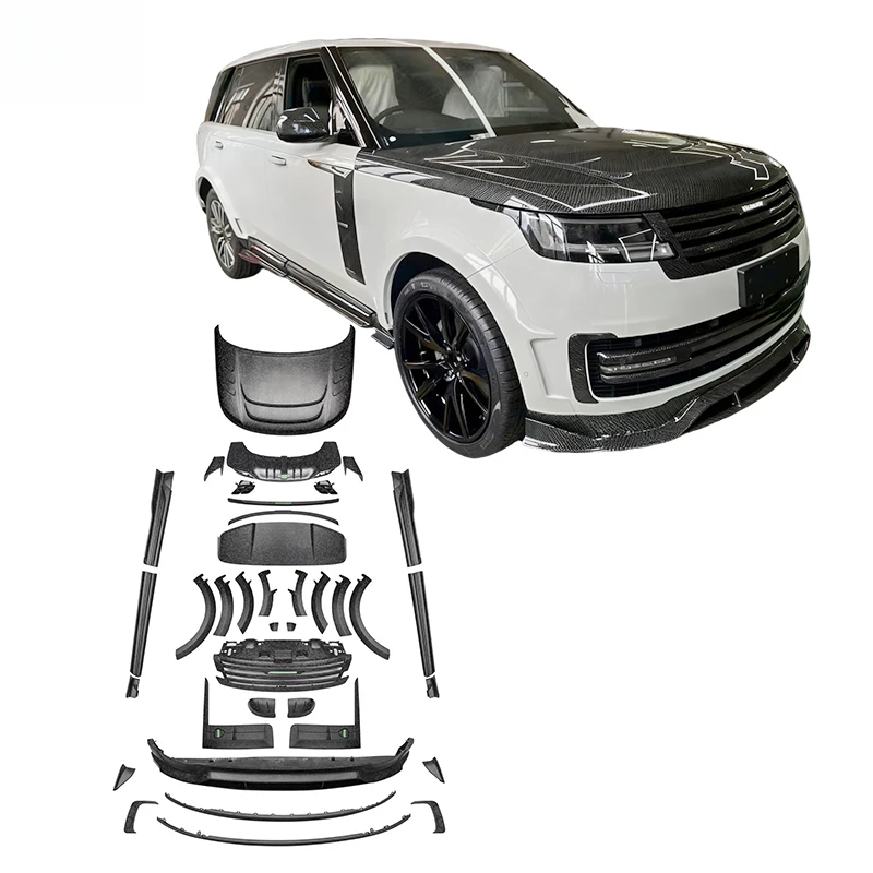 Superior Quality Flared Arch One-Piece Carbon Fiber Aero Kit  Executive LWB Bold Tuning Package