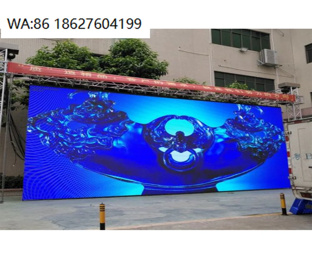 creative custom shape LED display wall HD Full Color Outdoor P26 P29 P391 P481 LED Display Stage Background Rental Screen Indoo