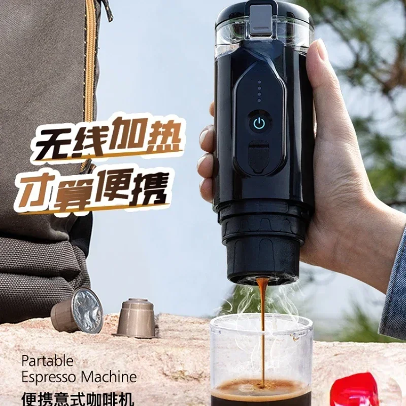

Wireless Heating Electric Italian Coffee Machine Powder Capsule