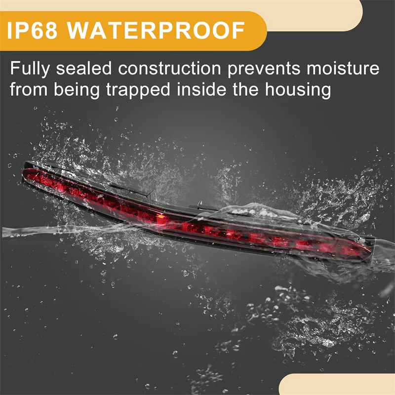 

Car High Rear Brake Lamp Third Brake Light Tail Light Warning Lamp For Mercedes-Benz C207 A207 E-Class 2078200156 2078200066 Red