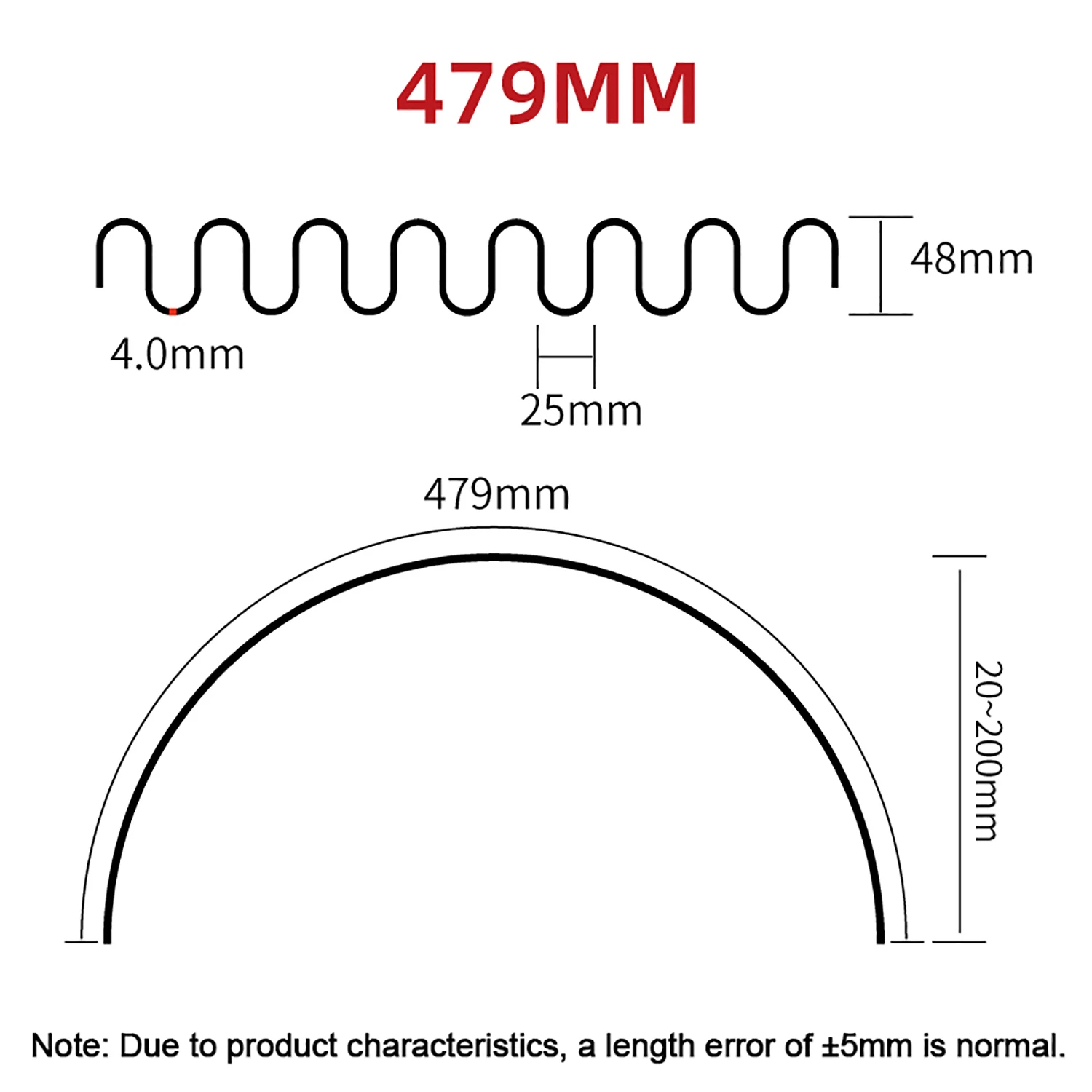8 Gauge Upholstery Zig Zag Springs (No Sag Spring )-DIY Sofa Chair Repair Kit Replacement Sofa Chair Springs, Furniture Spring