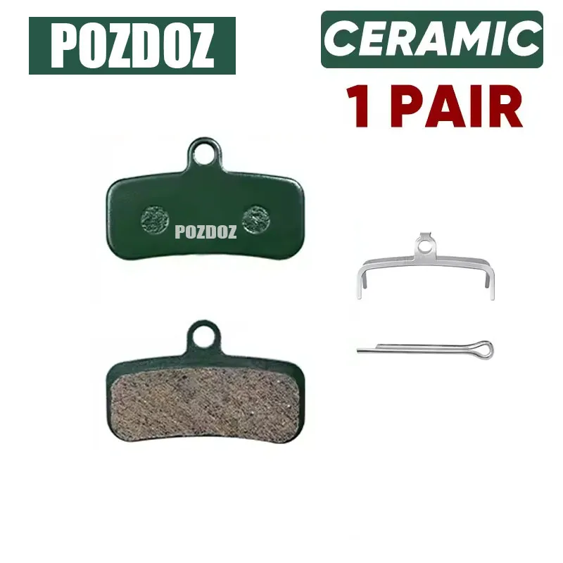 POZDOZ Keramik-Hydraulik-Scheibenbremsbeläge, verschleißfeste Scheibenbremsbeläge für SHIMANO D02S N03A 1/2/4/6/8/10 Paar MTB-Bremsbeläge – Detail 5